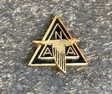 Vintage NAA North American Aviation Employee Company Service Award Lapel Pin