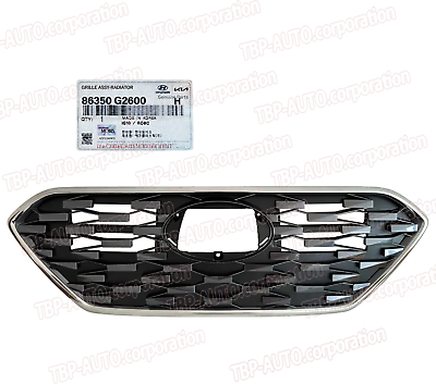 #ad #ad GENUINE® Front Bumper Grille With Adaptive Cruise 20 22 Hyundai IONIQ 86350G2600 $365.90