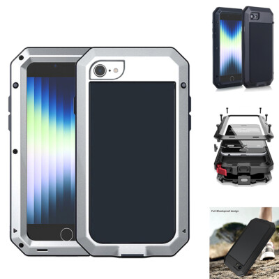 Aluminium Heavy Duty Shockproof Metal Case Cover For iPhone SE 2nd 2020/3rd 2022
