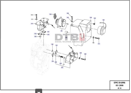 Repair Kit Gasket Set Injection Pump Lucas Delphi Epic Transit Ford 7135-237 - Picture 5 of 9