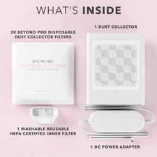 BEYOND PRO NAIL DUST COLLECTOR – white