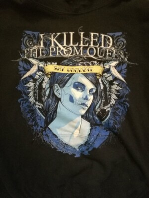 I Killed The Prom Queen Say Goodbye Heavy Cotton Black All Size T Shirt IN898
