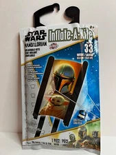 Star Wars Mandalorian & Grogu 33 In Inflatable Kite Wide Large 2.75 FT X Kites