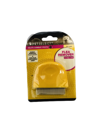Flea Remover Comb for Dogs and Cats. Remove fleas, ticks and eggs. 2.5''L