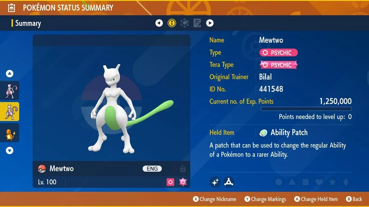 Shiny Mewtwo Pokemon Trade Go