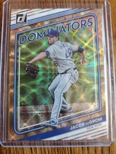 2022 Donruss Baseball - Jacob deGrom - Dominators Insert Silver /999 METS