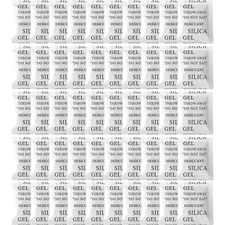 Silica Gel Packets, 50PCS 5 Gram Premium Transparent Desiccant Packs for Storage