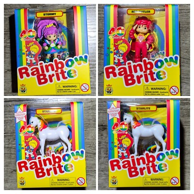 loyal subjects rainbow brite Lot With 2 Starlite 