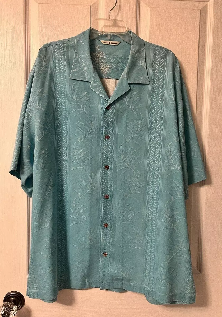 Tommy bahama luau floral on sale camp shirt