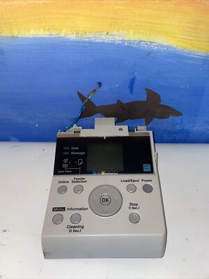 Canon iPF610 Plotter Control Panel Screen