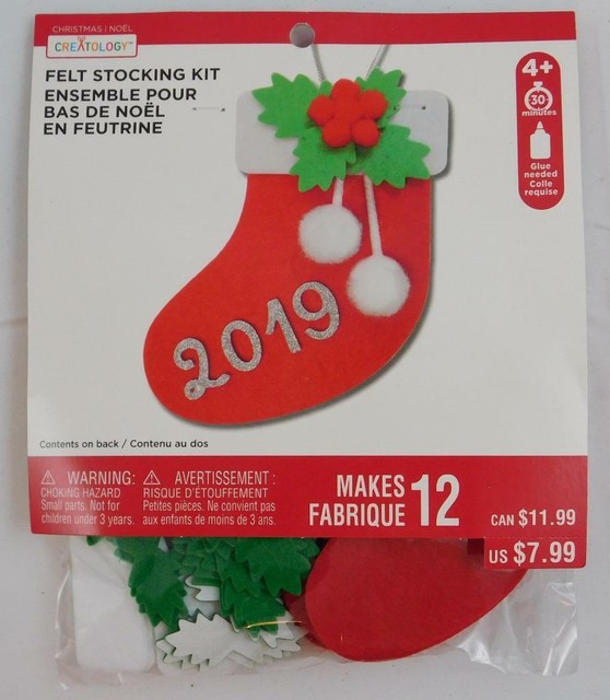 Download Creatology Felt Craft Kit Christmas Stockings Kids Craft 150 Pcs Makes 12 For Sale Online Ebay PSD Mockup Templates