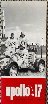 NASA - Apollo -17 Brochure  Dec.7, 1972- RARE