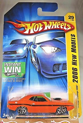 2006 Hot Wheels #29 New Models 29/38 70 DODGE CHALLENGER HEMI Orange Variant 5Ys