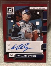 William Byron 2023 Donruss Racing Monikers Auto #/24 NASCAR