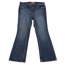 Tommy Hilfiger Hope Jeans Womens Size 16 Short Blue Denim Boot Cut Medium Wash