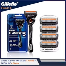 Gillette Fusion 5 ProGlide Rasoir Lames Système Rasage Précis mousse à raser