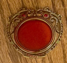 Jay Strongwater Crystal Beautiful Circle Mini Picture Frame