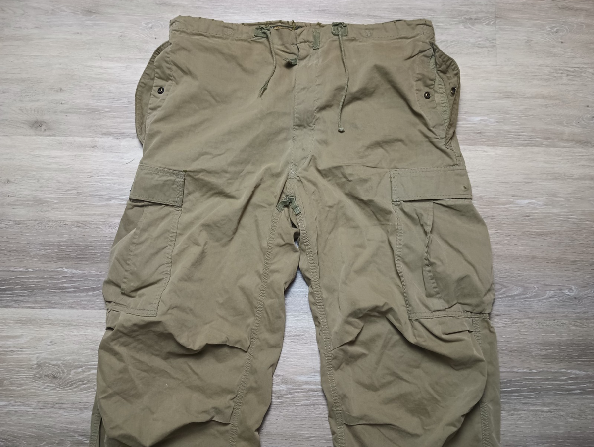 Abercrombie & Fitch Paratrooper Cargo Pants Military sz M vtg Y2K