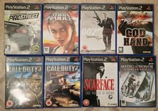 17x PlayStation 2 adult Game Bundle Action Shooters racing Call of duty 18+