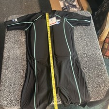 NUWAVE Women  s Maternity Floatation Swimsuit Black Medium