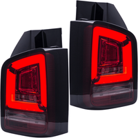 LED RüCkleuchten Set Rot-Smoke Mit Dynamischem Blinker FüR VW T6 2015-2019