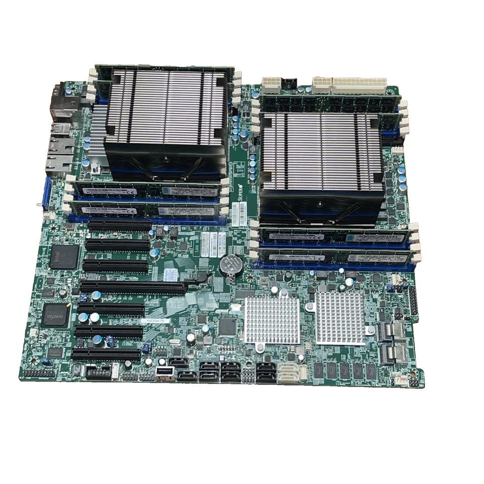 Bundle Motherboard Supermicro X9DRH-7F with 2x E5-2630V2 CPU, 128GB DDR3 Ram - Image 2 of 4