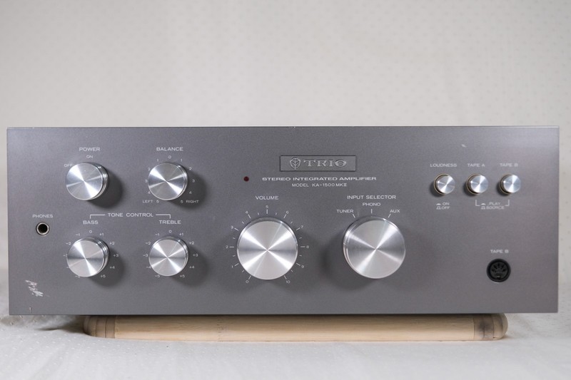 Trio Kenwood KA - 1500 Integrated amplifier Grey Separate HiFi VGC Japan Tested