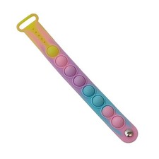 Pop It Fidget Sensory Bracelet Bubble Popper Kids Stress Relief Toy Pastel...