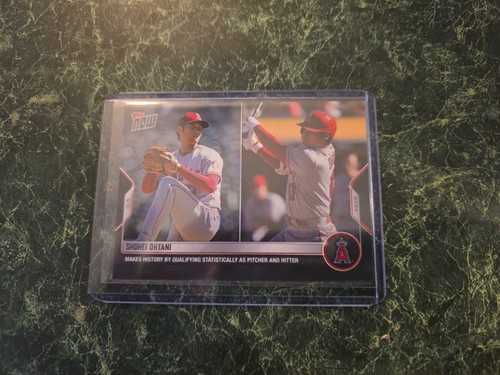 2022 Topps Now - Shohei Ohtani History Hitter & Pitcher Los Angeles Angels MLB