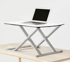 Standing Desk Converter Adjustable White 31" Cora