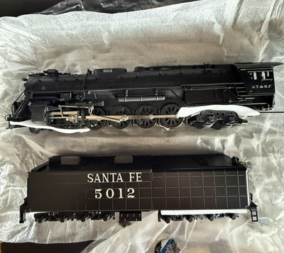 MTH 20-3056 2-10-4 STEAM LOCOMOTIVE SANTA FE TEXAS 5012 PROTO- 2.0 O ...
