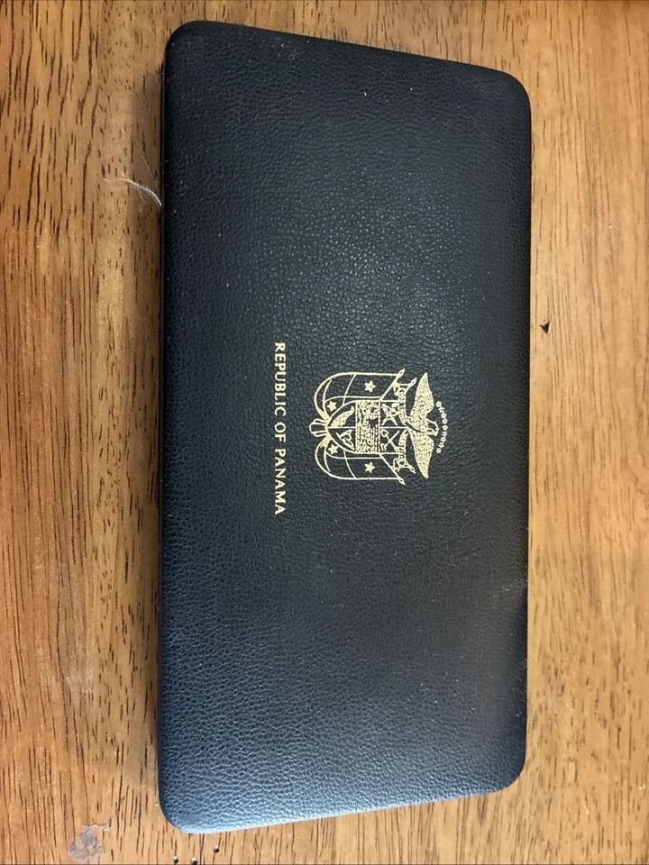 1978 Coinage of The Republic of Panama Nine Coin Proof Set Silver.925 - Image 4 of 4