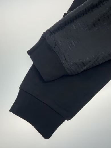 PRADA 22AW Triangle Logo Zip Hoodie/ Large/ Cotton/ Black/ UJL28A-S222-11B9 thumbnail 5