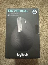Logitech MX Vertical Advanced Ergonomic Wireless Mouse Black 910-005448