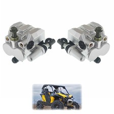 Front Left & Right Brake Calipers with Pads Replacement for Maverick 1000/1000R