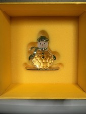 Swarovski Kristall Holiday Cheers Dulcis Schneemann Figur, grün, 5687168