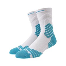 1pc Men Basketball Socks Thick Towel Long Tube Athletic Elite Running Sports