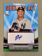 2023 Big League Opening Act Auto #OAA-OP Oswald Peraza - New York Yankees