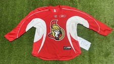 2008 boomer chiasson Ottawa Senators Practice Used Worn NHL Hockey Jersey