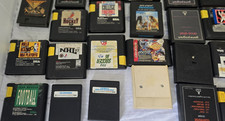 Sega Genesis Atari Commodore Cartridge Lot Madden NFL NHL FIFA Sports