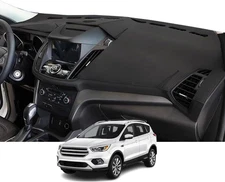 For Ford Escape 2014-19 Car Dashboard Cover Dashmat Dash Anti-Sun Mat Pad Black