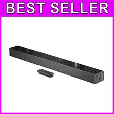 Bluetooth Soundbar for TV, Wall Mountable Speaker
