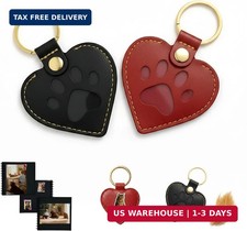 Pet Fur Keepsake Keychain - Dog Hair Cat Fur Memory Charm, Pet Memorial Gift f