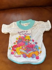 Vintage 80s Popples Doll Nightgown Dress Bates-Jama Bookin' it 'til Bedtime