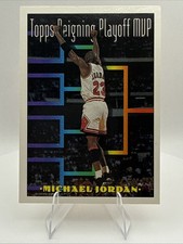 Topps 1993-94 Playoff MVP Michael Jordan #199 Chicago Bulls NBA Basketball