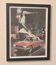 Art Deco Moonbeam & 1963 Thunderbird Hollywood Framed Art Print By Vista Eagle Art Deco Moonbeam & 1963 Thunderbird Hollywood Framed Art Print By Vista Eagle