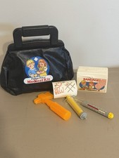 1987 Fisher Price Medical Kit- Doctor bag-8 pieces