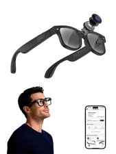 AI Smart Glasses with Camera&Video Bluetooth Translation Glasses for Work Sport