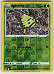 Spinarak 006/078 Pokémon GO Reverse Holo