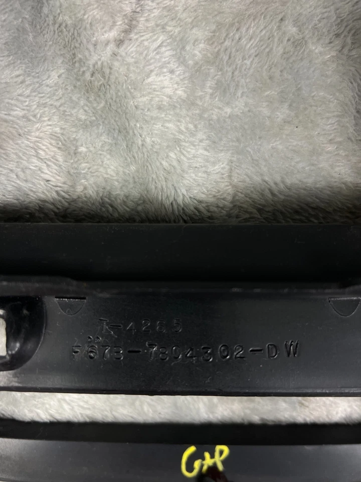 Ford Ranger Explorer 1995-2005 OEM radio central tablero panel de ajuste bisel negro Foto 3 de 4